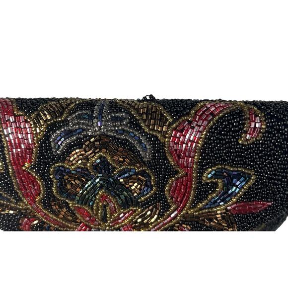 Lillian Vernon Beaded Shoulder Evening Bag - Picture 9 of 10